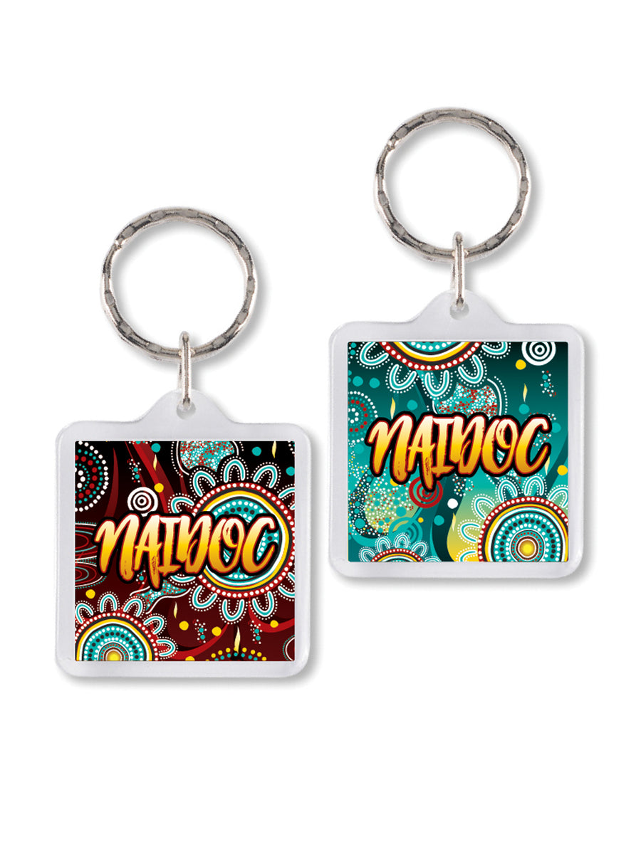 NAIDOC 2024 Keyring DELIVERY DATE EARLY APRIL 2024 Dezigna