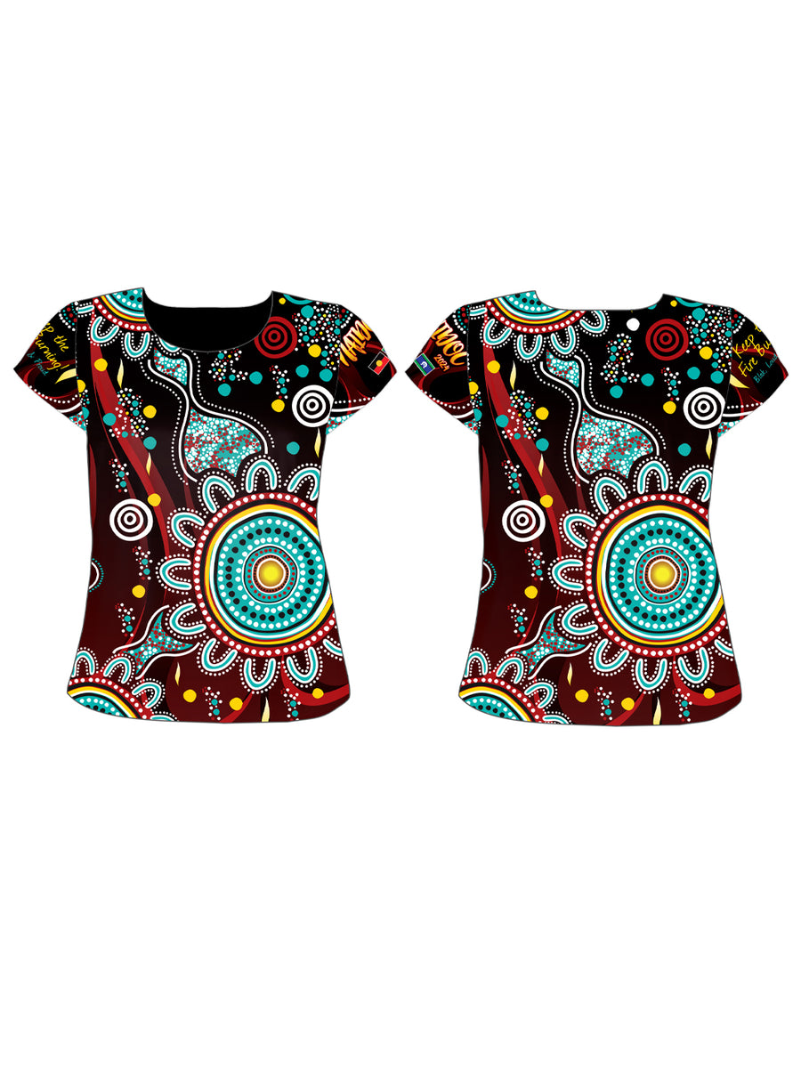 NAIDOC 2024 Ladies Top 1 IN STOCK NOW!! Dezigna